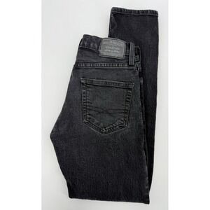 Levis Jeans Womens 28x30 Black Slim Fit Stretch Cotton Blend Denim